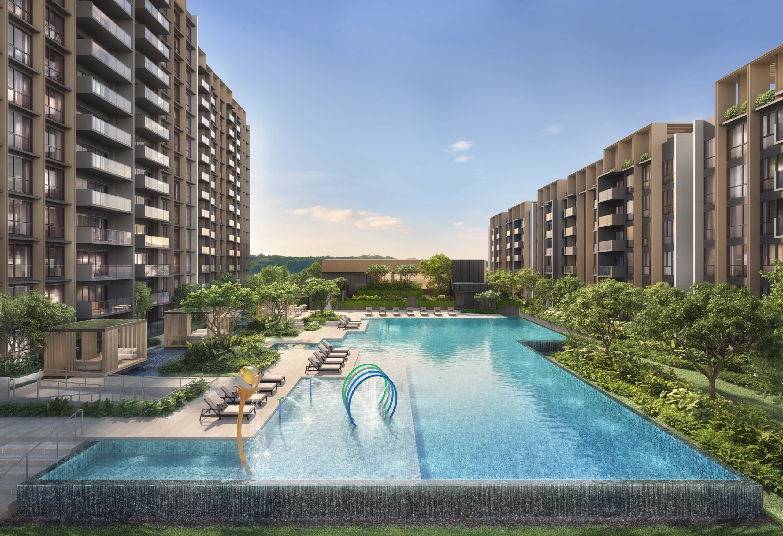 Narra Residences main swimming pool Narra Residences main swimming pool